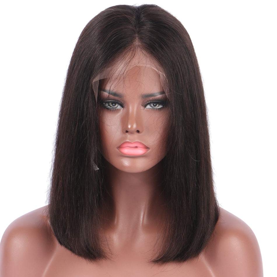 mybombhair Bob Lace Frontal Wig Peruvian Straight Hair Wholesale