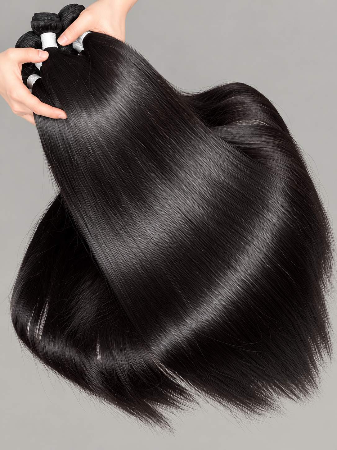 Raw Cambodian Natural Straight Hair 3 Bundle Deal
