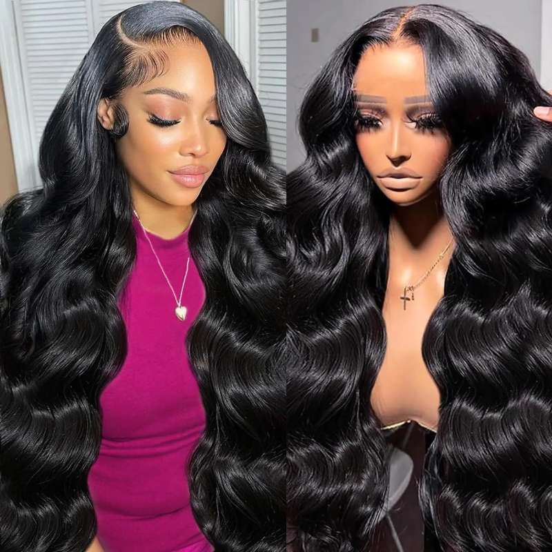 Raw Cambodian Hair Body Wave HD Frontal Wig 250%