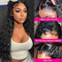 Raw Cambodian Hair Water Wave HD Frontal Wig