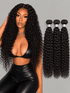 Raw Cambodian Hair Curly 3 Bundle Deal