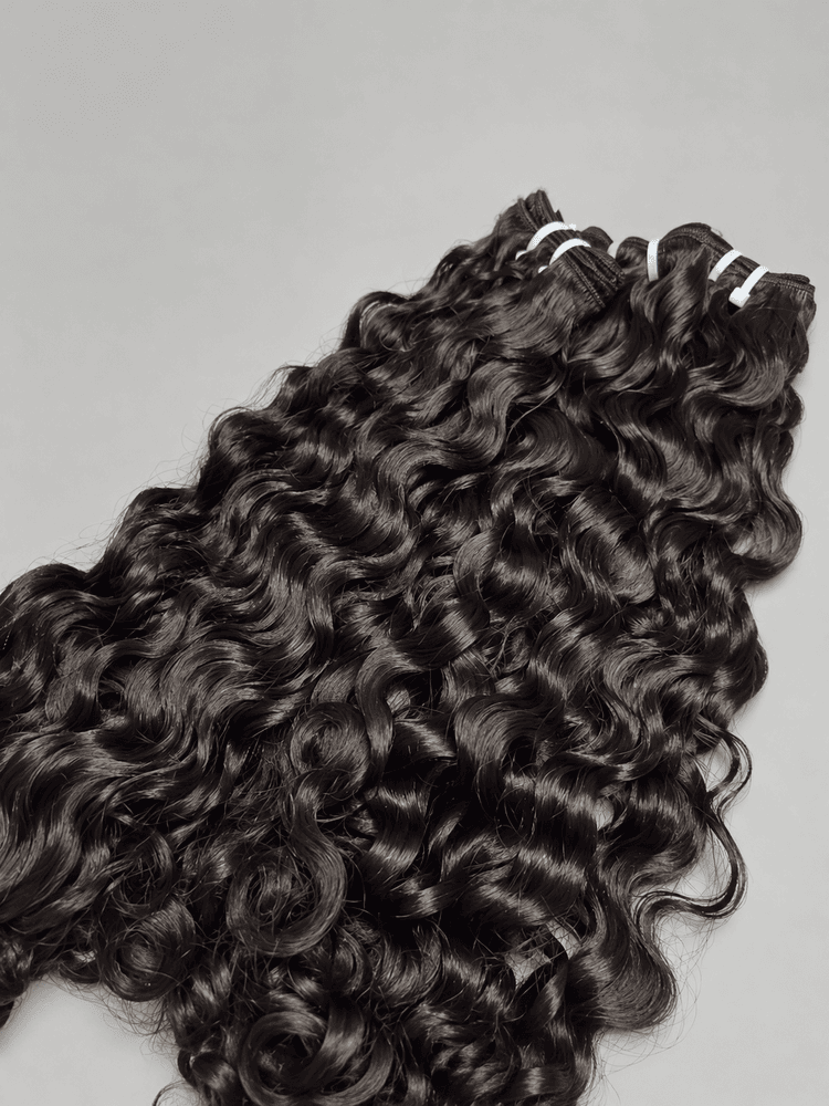 Indian Raw Paradise Curly Super Double Drawn Hair Bundles