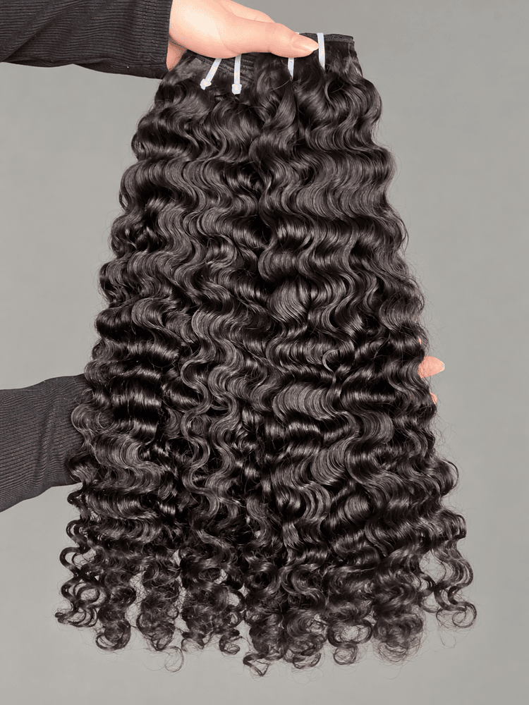 Raw Burmese Curly Hair 3 Bundles Deal