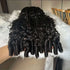 Burmese Curly Hair HD Closure Wig Spiral End 250%