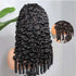 Burmese Curly Hair HD Closure Wig Spiral End 250%