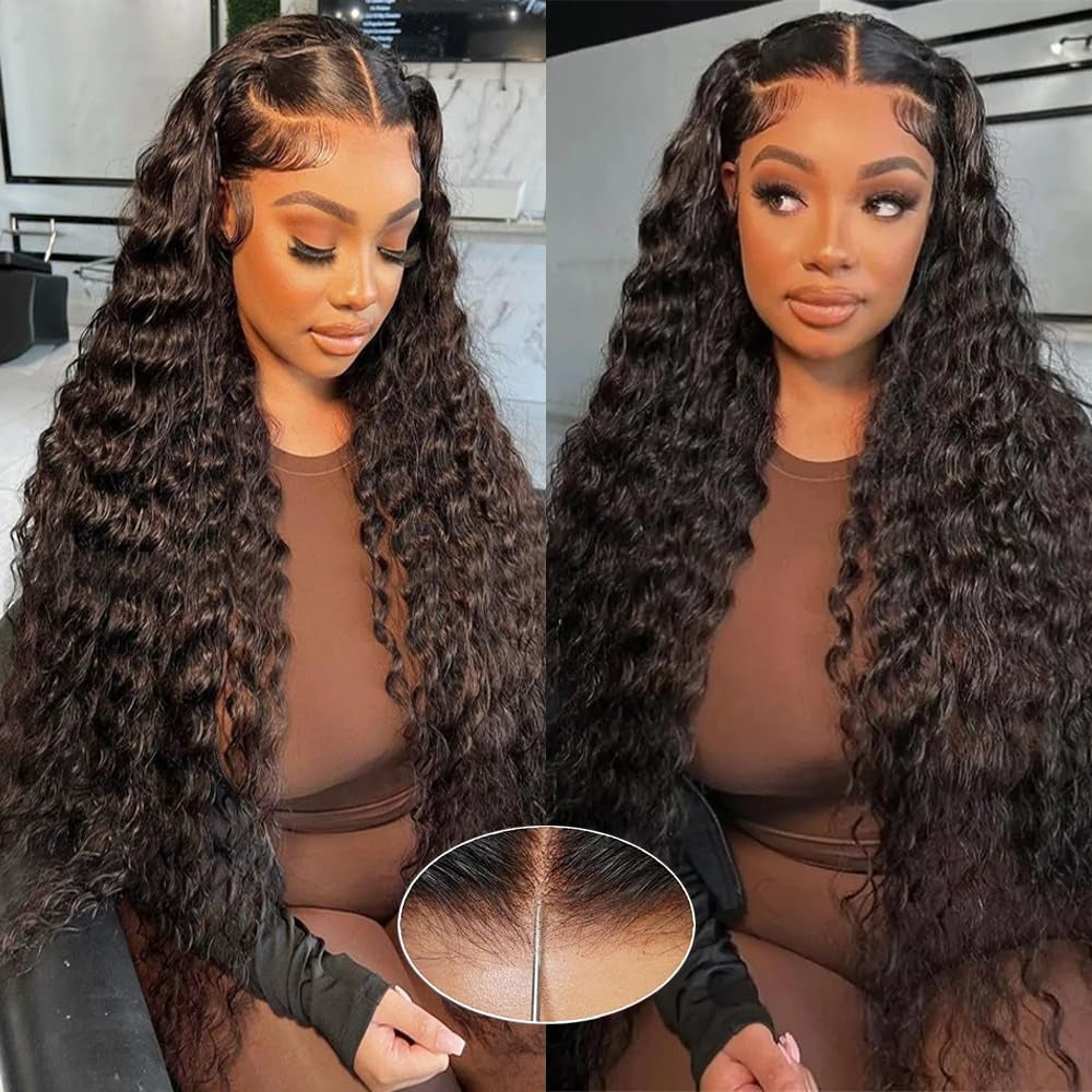 Raw Burmese Curly Hair HD Frontal Wig Density 200%