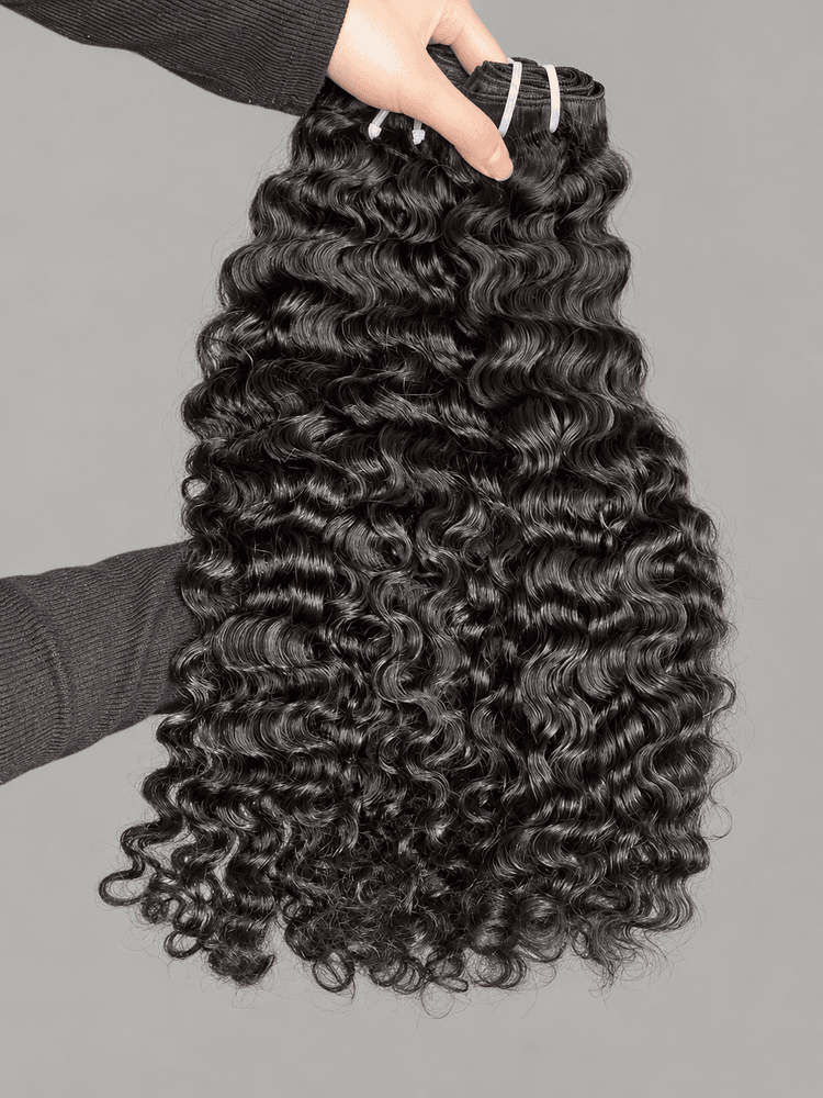 Raw Burmese Curly Hair 3 Bundles Deal