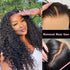 Raw Burmese Curly Hair HD Closure Wig 250%