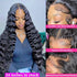 Raw Cambodian Hair Deep Wave HD Closure Wig 250% Density