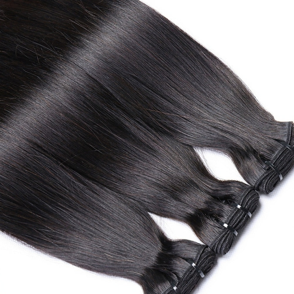 Raw Burmese Hair Natural Straight 3 Bundles Deal