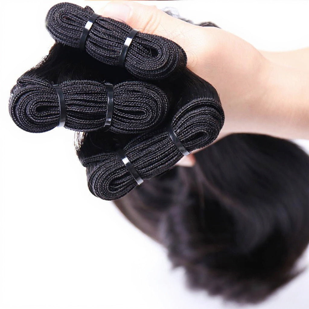 Raw Burmese Hair Natural Straight 3 Bundles Deal