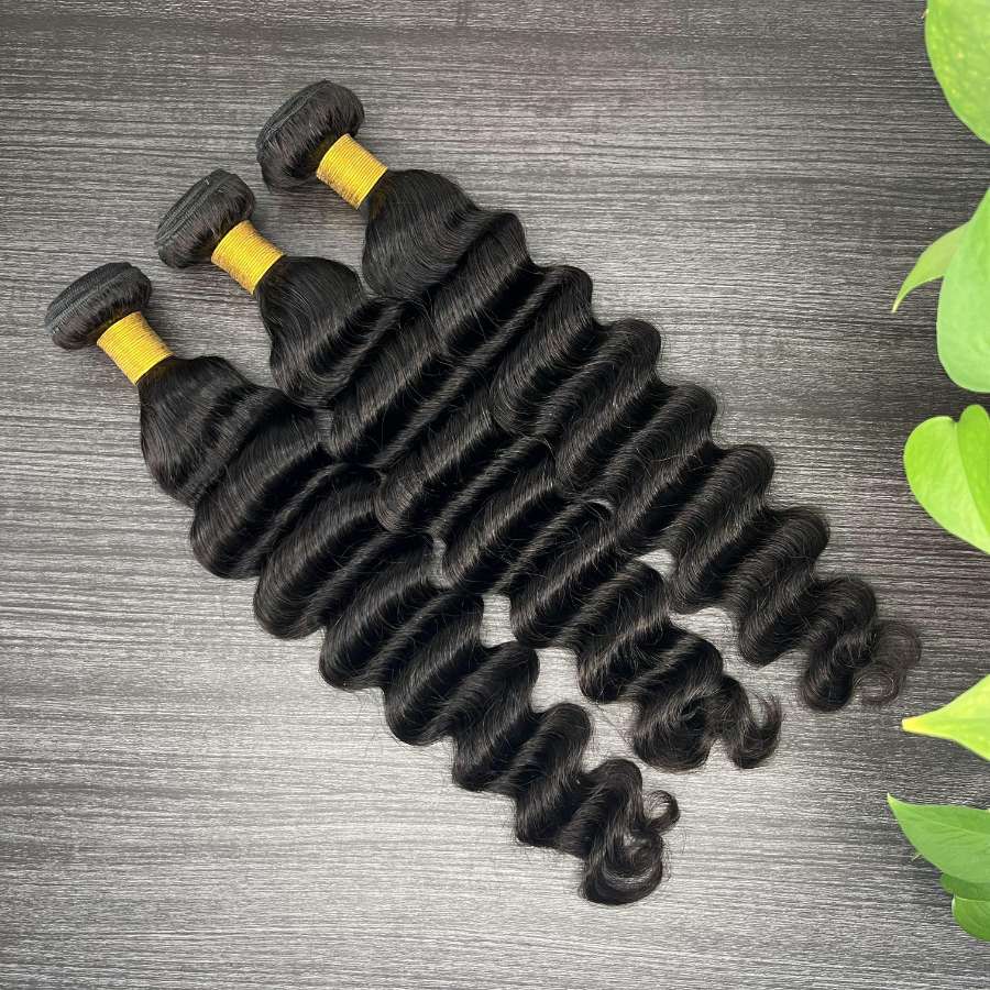 Raw Cambodian Hair Deep Wave 3 Bundle Deal