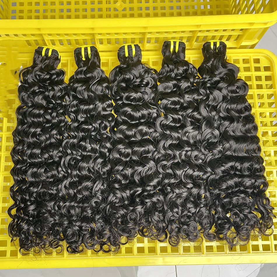 Raw Cawbodian Hair Water Wave 3 Bundle Deal