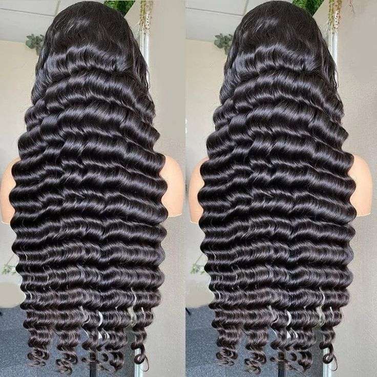 Raw Cambodian Hair Deep Wave HD Closure Wig 250%