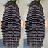 Raw Cambodian Hair Deep Wave HD Closure Wig 250% Density