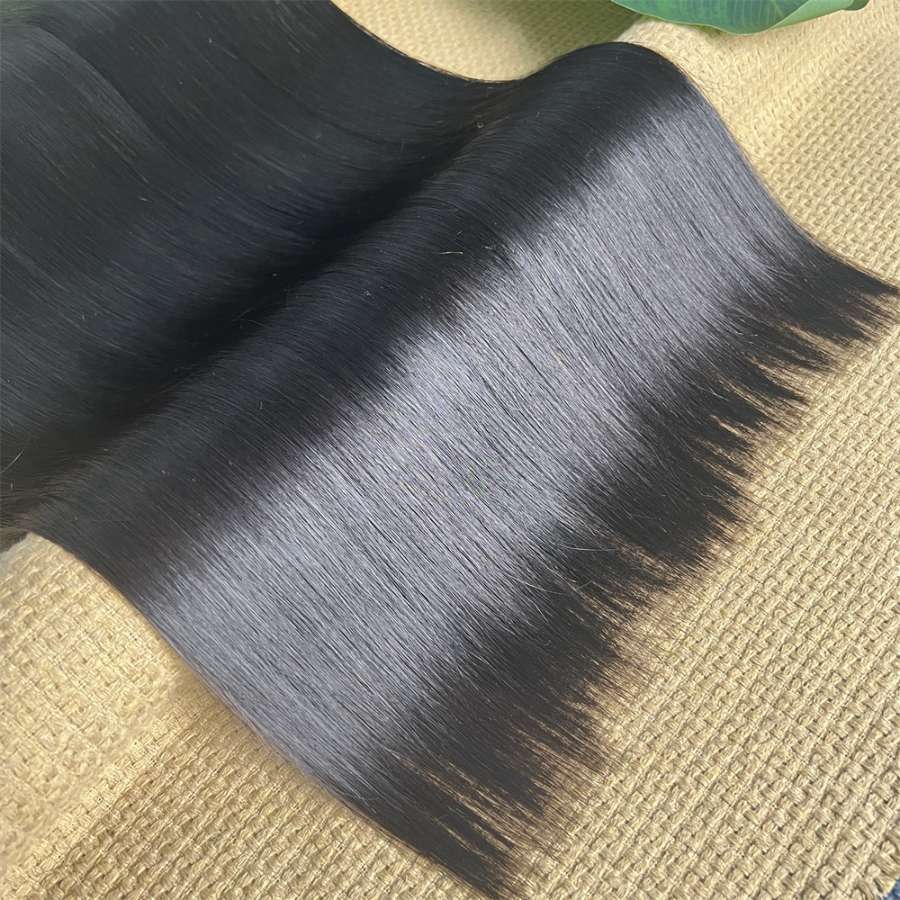 Raw Cambodian Natural Straight Hair 3 Bundle Deal