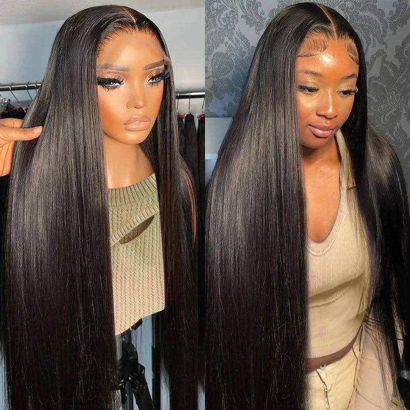 Raw Cambodian Straight Hair HD Frontal Wig