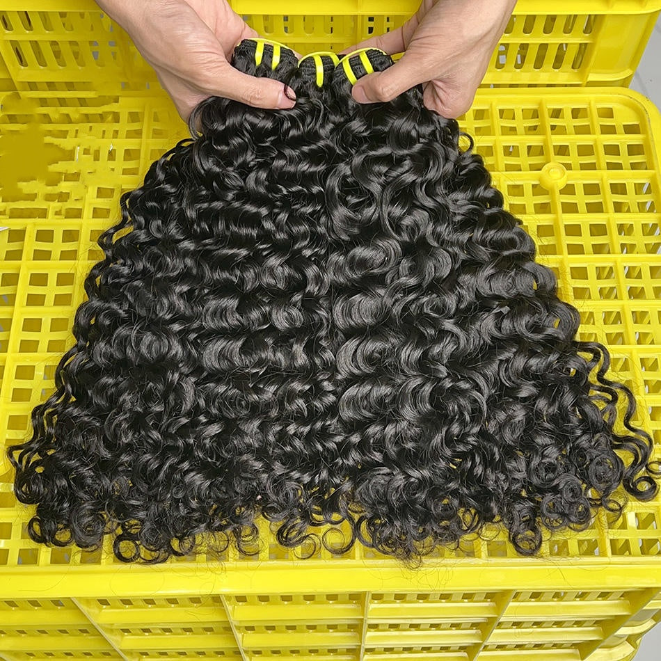 Raw Cawbodian Hair Water Wave 3 Bundle Deal