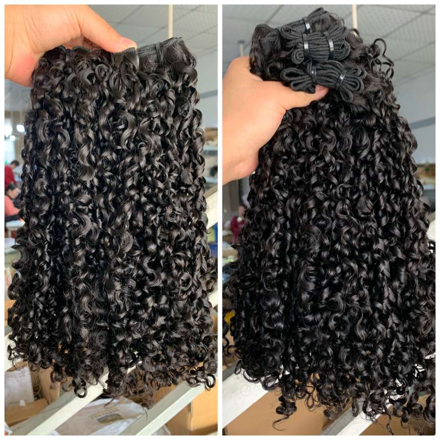 Raw Burmese Hair Pixie Curly 3 Bundle Deal