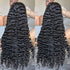 Raw Burmese Curly Hair HD Closure Wig 250%