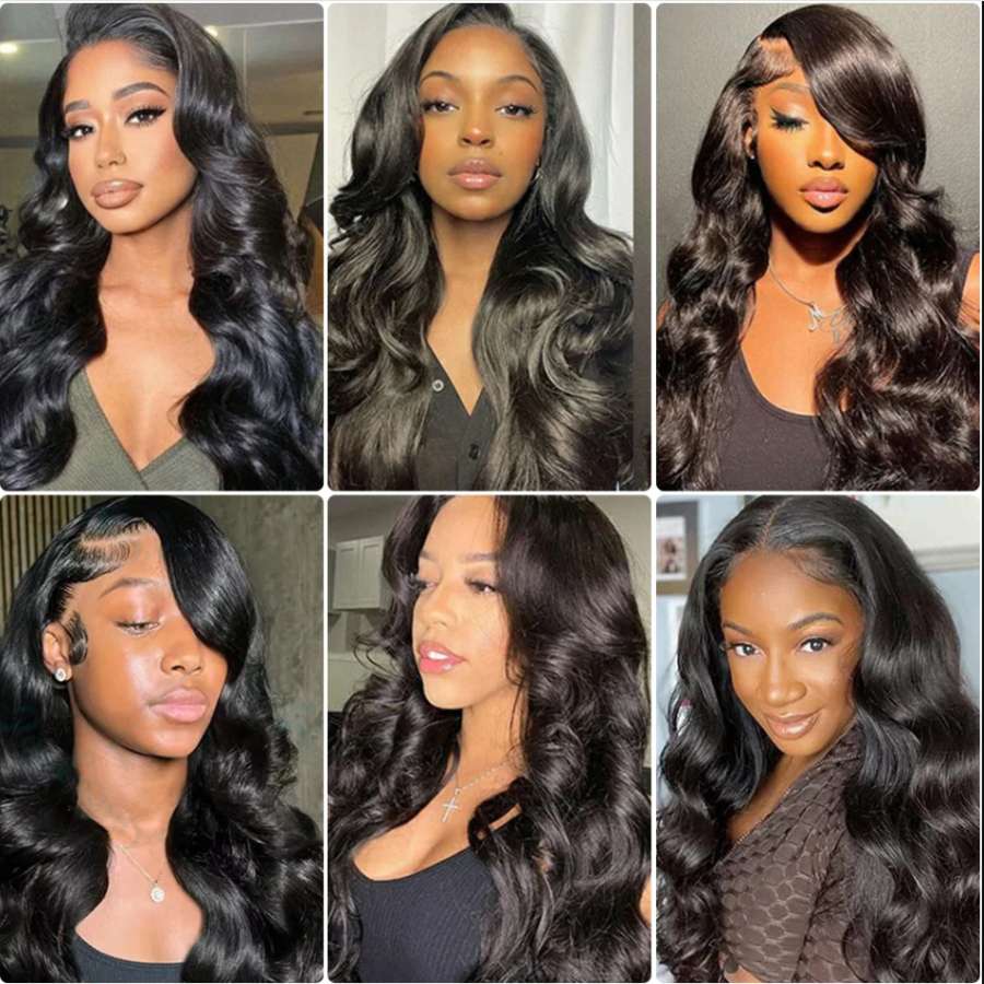 Raw Cambodian Hair Body Wave HD Closure Wig 250%