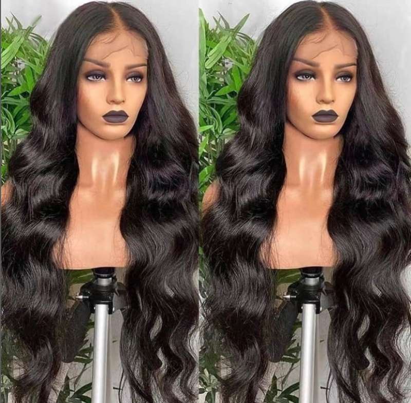 Raw Cambodian Hair Body Wave HD Frontal Wig 250%