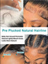 Raw Cambodian Hair Natural Straight HD Frontal Wig 250%