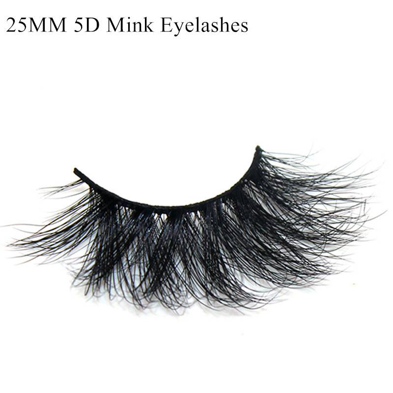 25mm 5D Handmade Siberian Mink Eyelashes
