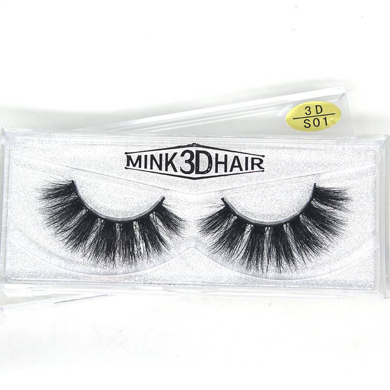 10mm-18mm 3D Mink Natural Thick Eyelashes