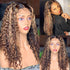 Pre-Plucked Highlight P4/27 Full Frontal Wig Deep Wave 13X4