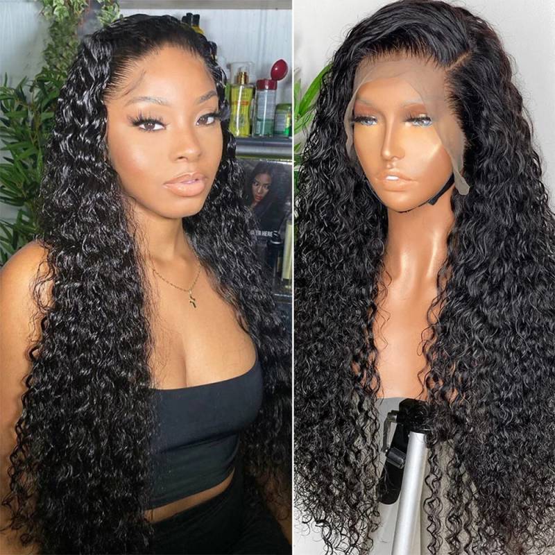 Pre-Plucked 5X5 HD Lace Closure Wig Curly