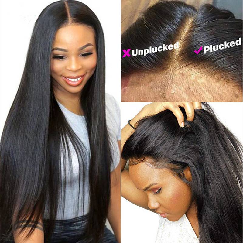 Pre-Plucked Ear to Ear 13x4/13x6 HD Lace Frontal Straight