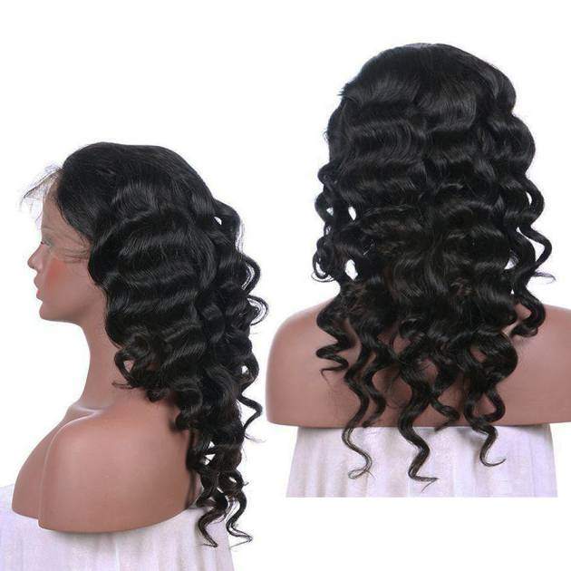mybombhair Lace Frontal Wig Eurasian Virgin Hair Loose Wave