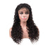 Pre-plucked  Virgin Human Hair Brazilian Water Wave Lace Front Wig