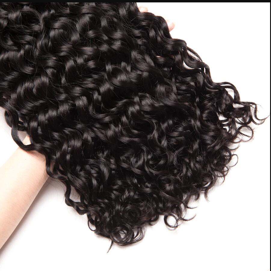 mybombhair 3 Bundles A Lot  8''-30'' Peruvian Water Wave Virgin Human Hair Weave 