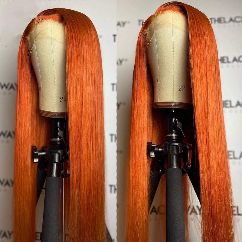 Ginger Pre-Plucked Full Lace Frontal Wig 13X4 Straight