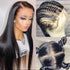 360 Pre-PluckedRaw Hair Straight Lace Wig