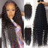 3 Bundles With 4X4 Lace Closure Raw Hair Curly