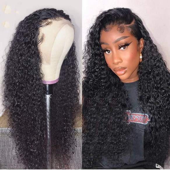 Pre-Plucked HD Full Frontal  Wig 13X4/13X6 Curly